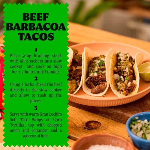 Gran Luchito  'Smoky Chipotle' Easy Barbacoa Taco Recipe Kit thumbnail 4