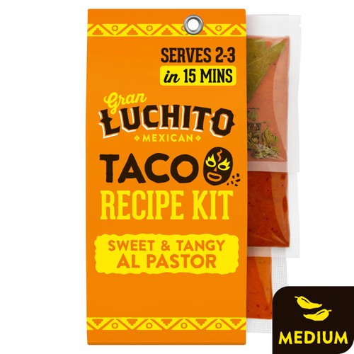 Gran Luchito Sweet & Tangy' Easy Al Pastor Taco Recipe Kit