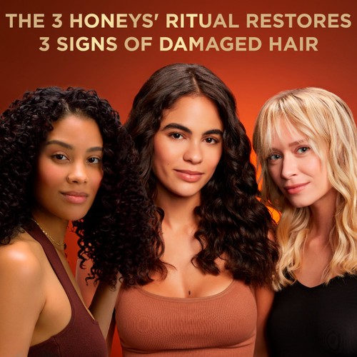 Garnier Ultimate Blends Honey Strengthening Hair Treatment Mask thumbnail 3