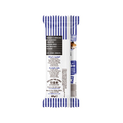 Denzels Blueberry Muffin Soft-Baked Bars for Dogs thumbnail 6
