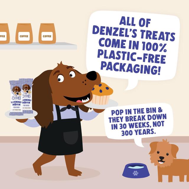 Denzel's Blueberry Muffin Soft Baked Bars for Dogs thumbnail 6