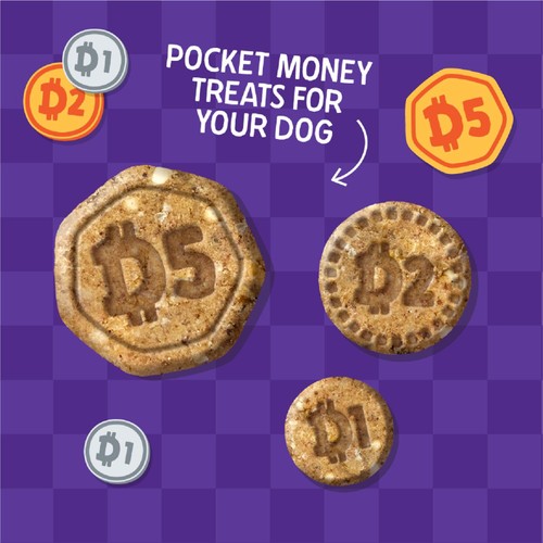 Denzel's Coins Chicken & Pumpkin Dog Treats thumbnail 3
