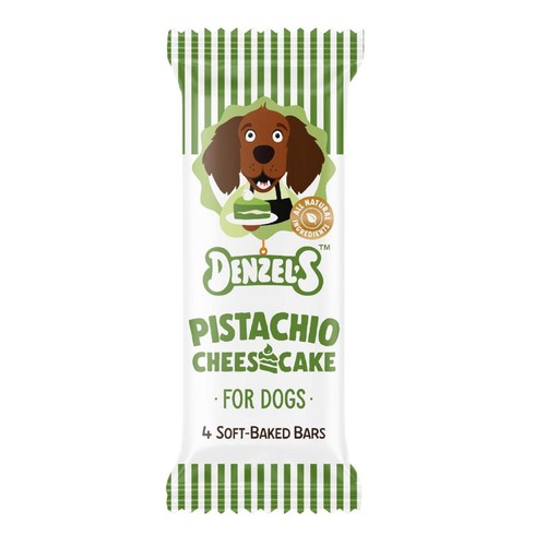Denzel's Pistachio Cheesecake Soft Baked Bars for Dogs