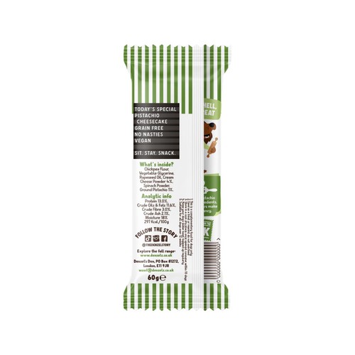 Denzels Pistachio Soft-Baked Bars for Dogs thumbnail 6