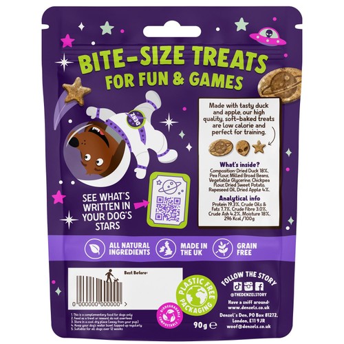 Denzel's Space Mix Duck & Apple Dog Treats thumbnail 2