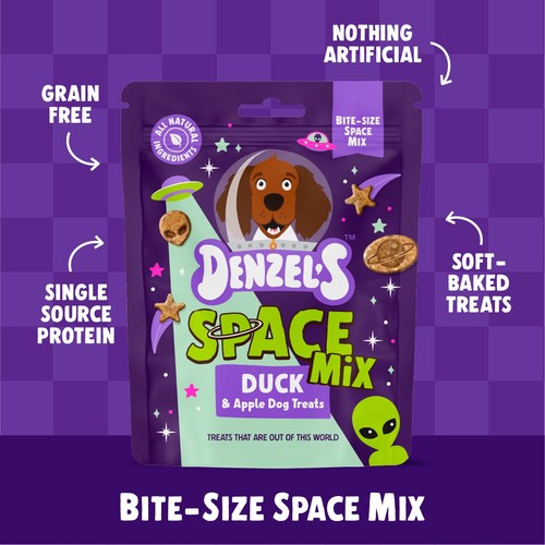 Denzel's Space Mix Duck & Apple Dog Treats thumbnail 5