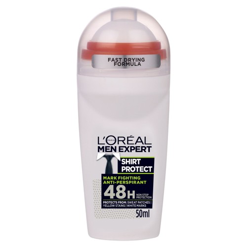 L'Oreal Men Expert Roll On Anti-Perspirant Deodorant Shirt Protect