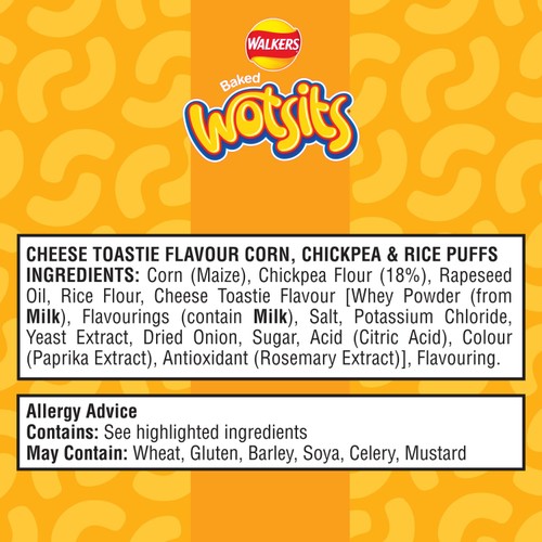 Wotsits Walkers Cheese Toastie Multipack Chickpea Crisps thumbnail 8