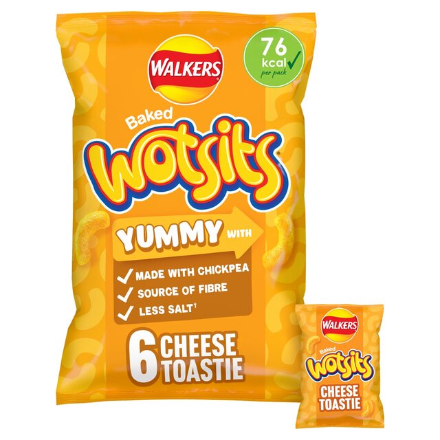 Wotsits Walkers Cheese Toastie Multipack Chickpea Crisps