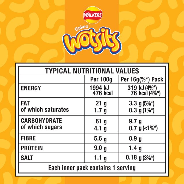 Wotsits Walkers Cheese Toastie Multipack Chickpea Crisps thumbnail 3