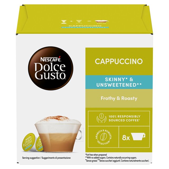 Nescafe Dolce Gusto Skinny Cappuccino Pods - Image 1