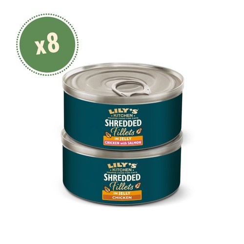 Lily's Kitchen Cat Shredded Fillets in Jelly Multipack thumbnail 2
