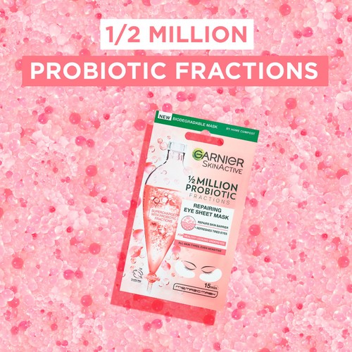 Garnier 1/2 Million Probiotic Fractions Repairing Eye Mask thumbnail 3