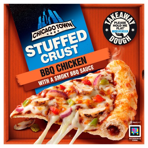 Chicago Town Takeaway BBQ Stuffed Crust BBQ Chicken Pizza