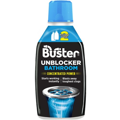 Buster Bathroom Drain Unblocker Mighty 2 Dose
