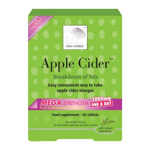 New Nordic Apple Cider Vinegar Mega Strength 1000mg