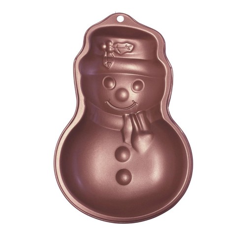 Copper Snowman Cake Pan thumbnail 2