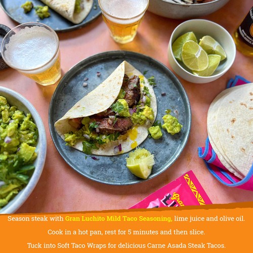 Gran Luchito 'Mild' Ancho BBQ Seasoning Fajita & Taco Seasoning Mix thumbnail 2