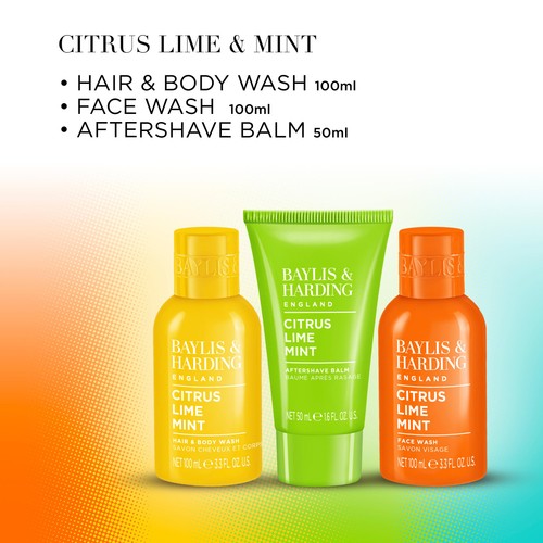 Baylis & Harding Citrus, Lime & Mint Men's Refreshing Essentials Trio Gift thumbnail 4