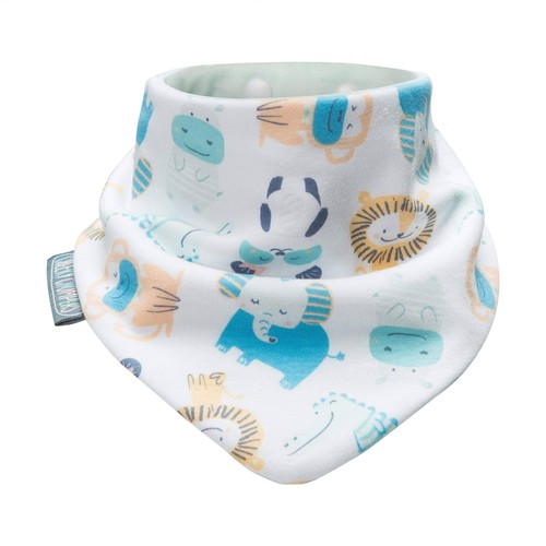 Cheeky Chompers Neckerbib 2 pack Animals & Stars thumbnail 4