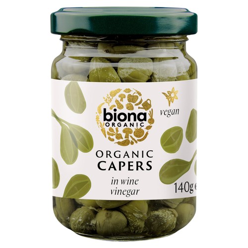 Biona Organic Capers in Wine Vinegar