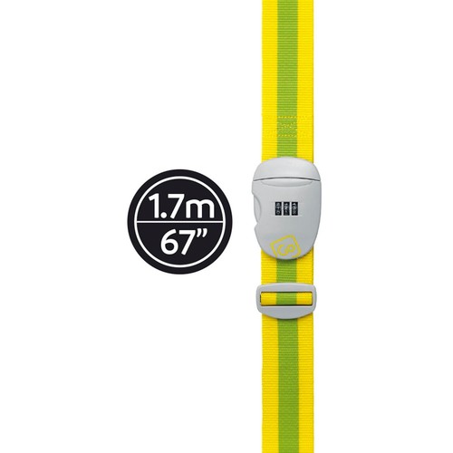 Go Travel Yellow & Green Combi Luggage Strap thumbnail 4