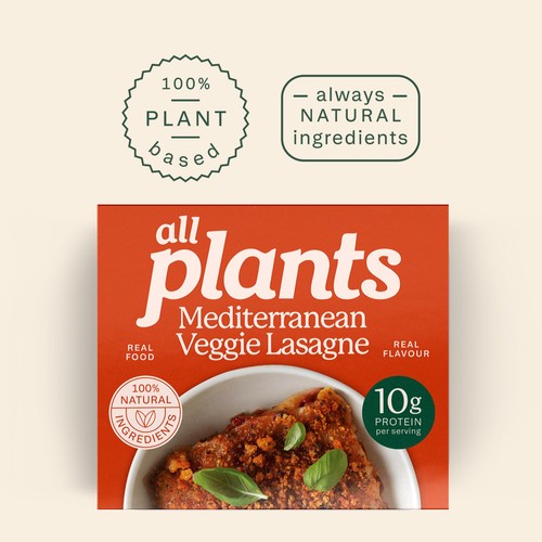 all plants Mediterranean Veg Lasagne thumbnail 4