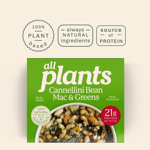 all plants Cannellini Bean Mac & Greens thumbnail 3