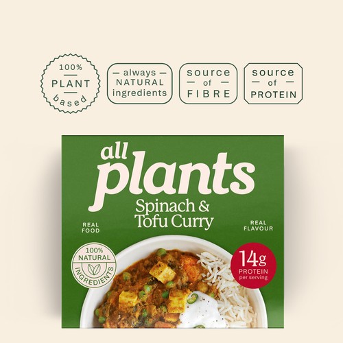 all plants Spinach & Tofu Curry thumbnail 4