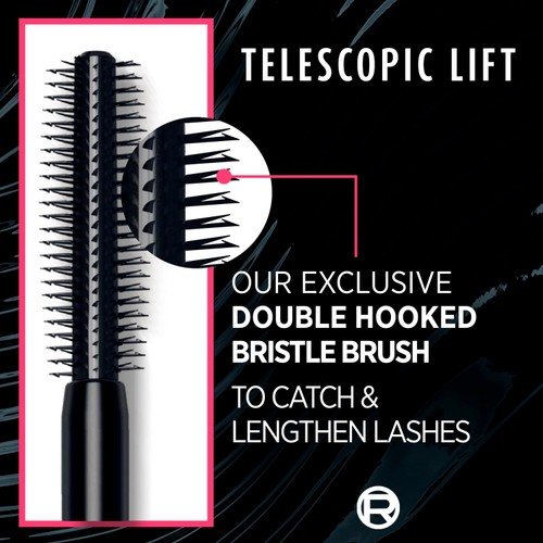 L'Oreal Paris Telescopic Lift Mascara Black thumbnail 4