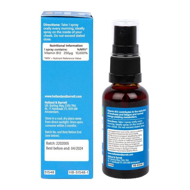 Holland & Barrett Vitamin B12 Spray thumbnail 3
