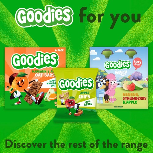 Goodies Kids Snack Chocolate Orange Mini Flapjack Oaty Bar Bites Multipack thumbnail 7