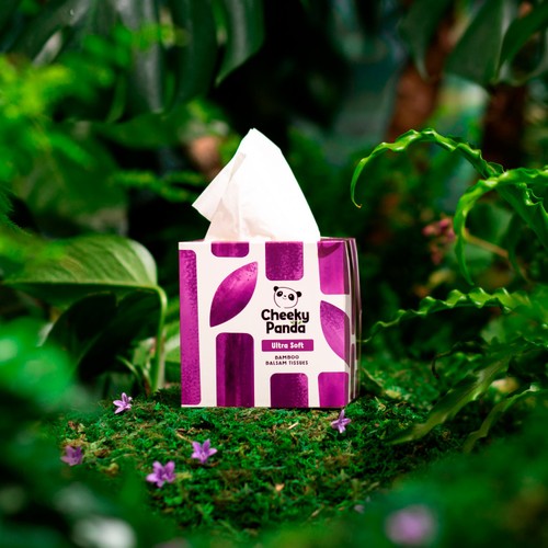 The Cheeky Panda Bamboo Balsam 4ply Cube Tissues thumbnail 2