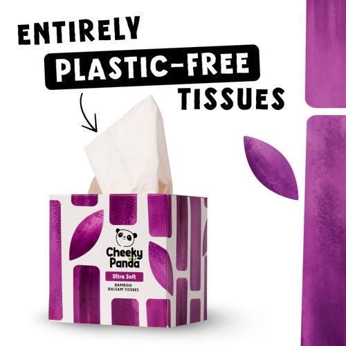 The Cheeky Panda Bamboo Balsam 4ply Cube Tissues thumbnail 4