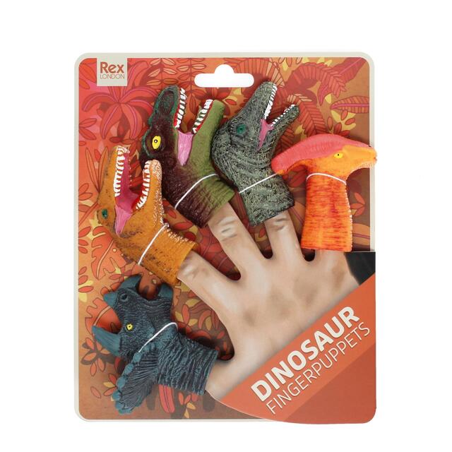 Rex London Dinosaur Finger Puppets