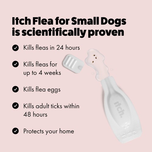 Itch Flea & Tick Treatment for Small Dogs (2-10kg) thumbnail 3
