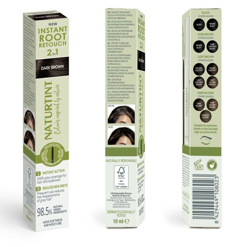 Naturtint Instant Root Re Touch 2in1 Dark Brown thumbnail 6