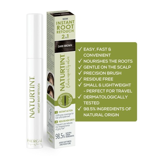 Naturtint Instant Root Re Touch 2in1 Dark Brown thumbnail 7