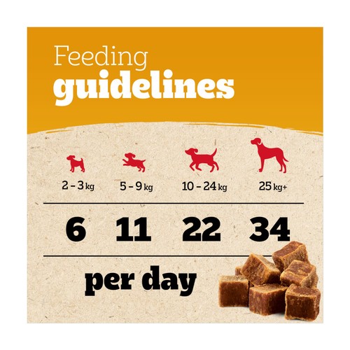 Pedigree Ranchos Duck Cubes Dog Treats thumbnail 2