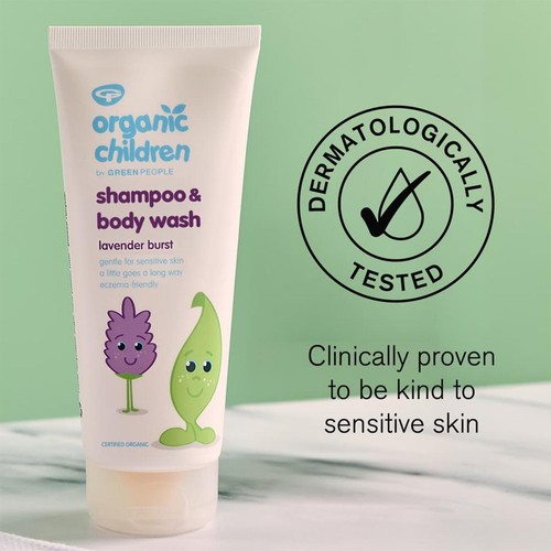 Organic Children Shampoo & Body Wash Lavender Burst  thumbnail 3