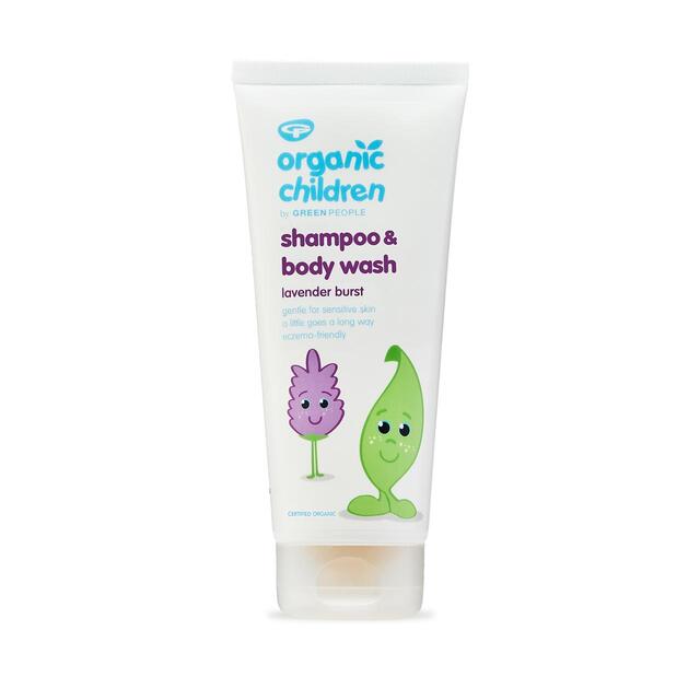 Organic Children Shampoo & Body Wash Lavender Burst