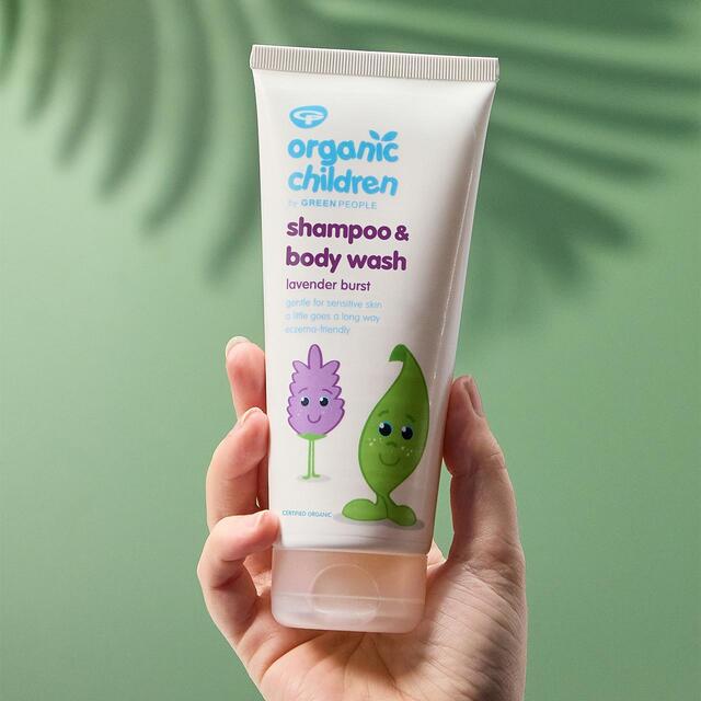 Organic Children Shampoo & Body Wash Lavender Burst thumbnail 2
