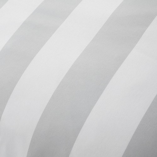 Catherine Lansfield Cove Stripe Double Duvet Set Silver thumbnail 5