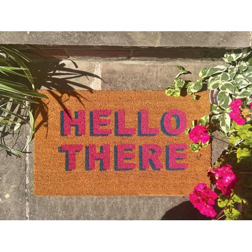 My Mat Hello There Printed Coir Mat, 45x75cm thumbnail 2