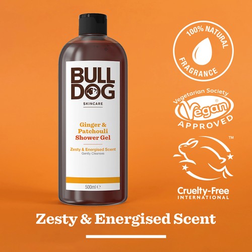 Bulldog Mens Ginger Patchouli Shower Gel thumbnail 5