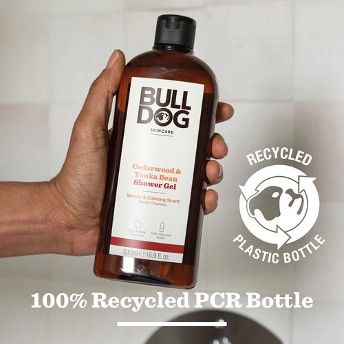 Bulldog Mens Cedarwood and Tonka Bean Shower Gel thumbnail 5