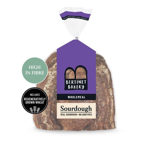 Bertinet Wholemeal Half Bloomer Sourdough