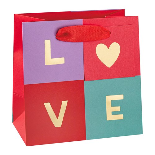 M&S Pink Love Small Gift Bag