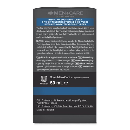 DOVE MEN CARE Hydration Boost Moisturiser thumbnail 3
