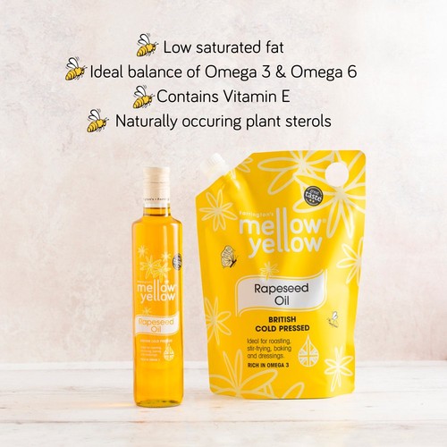 Farringtons Mellow Yellow Cold Pressed Rapeseed Oil Refill thumbnail 5